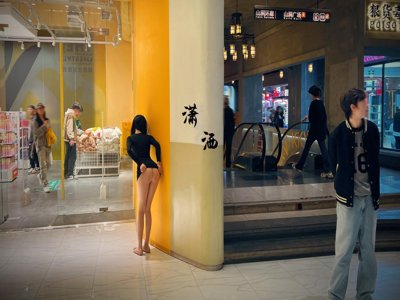 推特调教大神『潇洒(匹夫/隐世)』福利，优雅女神一字马自慰